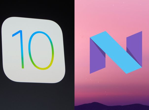 iOS 10 vs. Android N