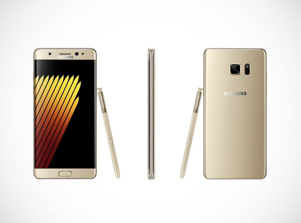 Samsung Galaxy Note 7 Gold