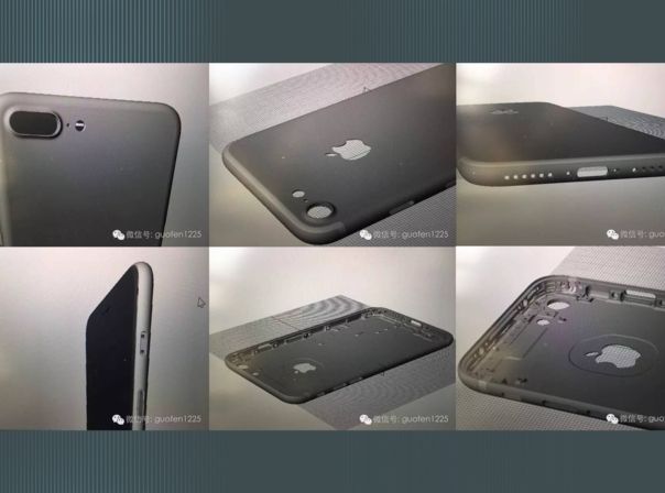 iPhone 7 3D Modell Leak Collage