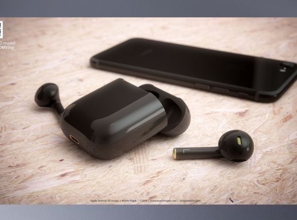 Apple AirPods Schwarz