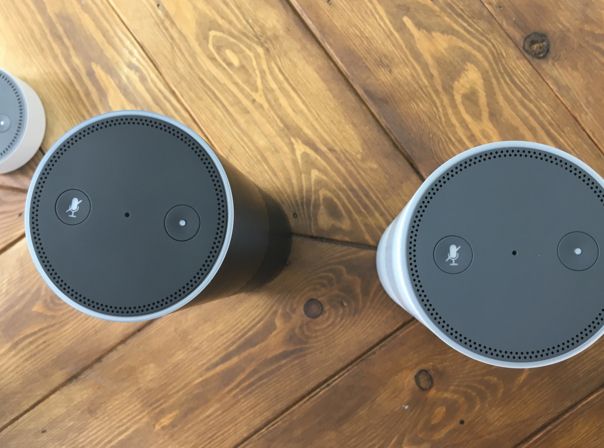 Amazon Echo von oben