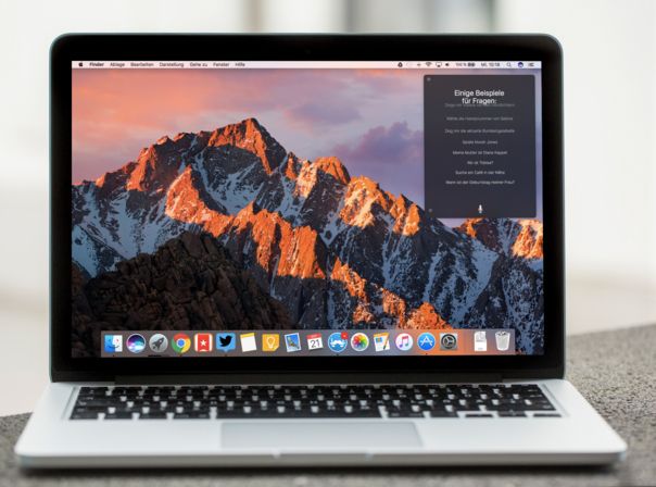 macOS Sierra und Siri