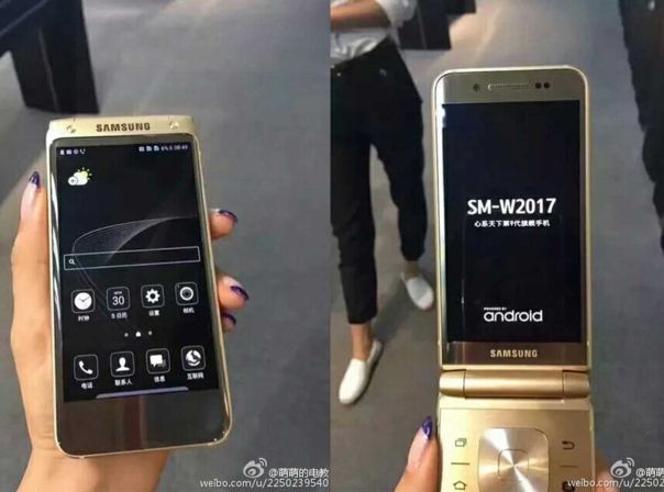 Klapp Smartphone High End SM-W2017 Samsung Veyron Leak Snapdragon 820