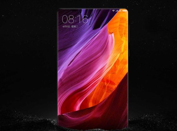 Das Xiaomi Mi Mix mit randlosem Display