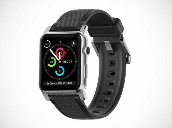 Apple Watch Vulcanized LSR Silicone Strap Series 1 und 2 wasserdicht Dritthersteller