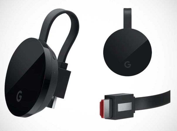 Produktbilder des Google Chromecast Ultra