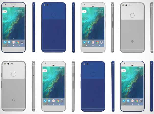 Google Pixel und Pixel XL Leak evleaks twitter