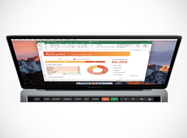 MacBook Pro 2016 Excel