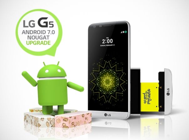 LG G5 Nougat Update