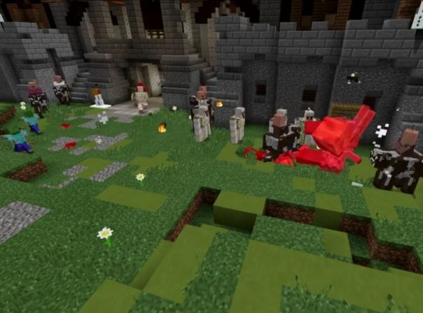 Minecraft Pocket Edition Castle Siege Add-On