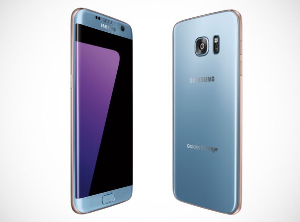 Samsung Galaxy S7 Edge Blue Coral