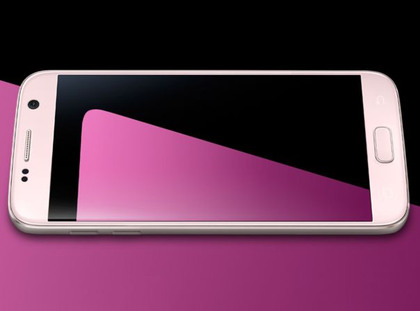 Samsung Galaxy S7 pink