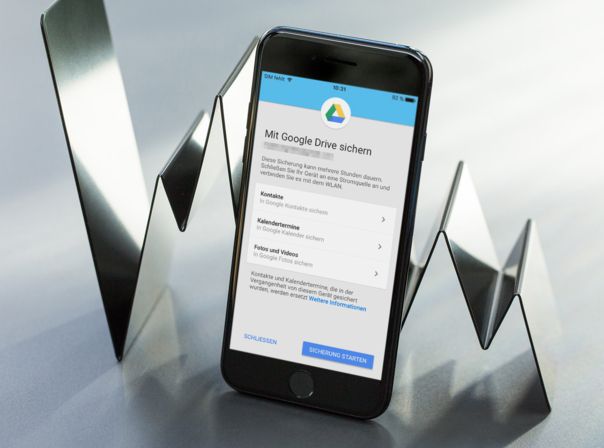 Google Drive Sicherung iOS