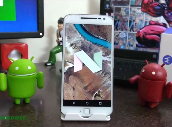 Moto G4 Plus Android Nougat