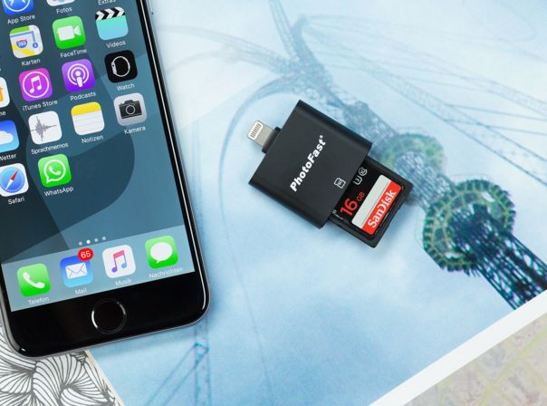 Photofast iOS SD card reader