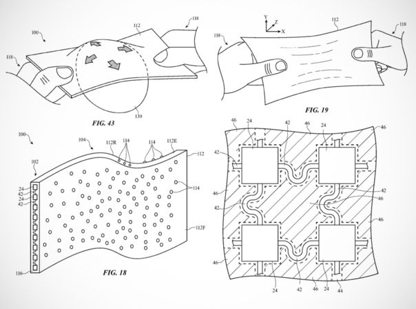 Apple flexible Display USPTO