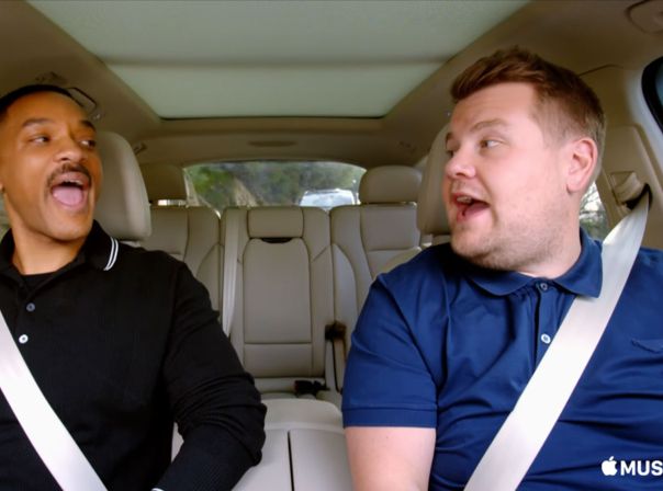 Für Apple Music soll schon bald "Carpool Karaoke: The Series" erscheinen