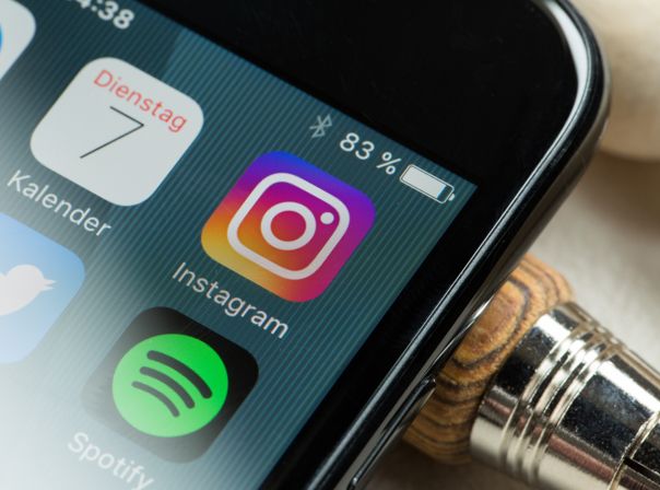 Instagram auf dem iPhone 7