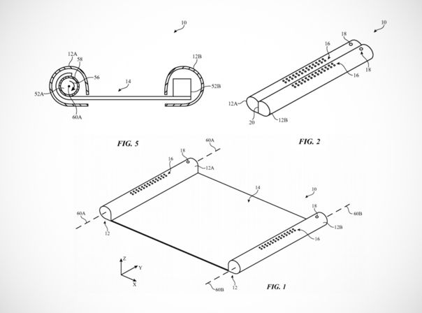 Electronic Devices With Retractable Displays USPTO