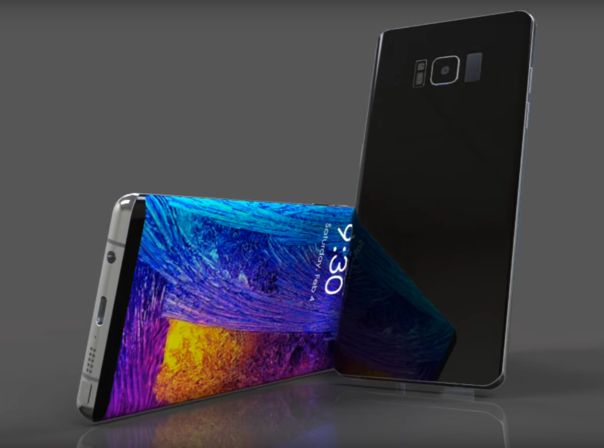 Galaxy Note 8 Konzept TechConfigurations