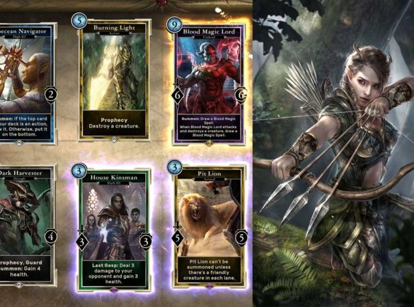 The Elder Scrolls – Legends basiert auf dem gleichnamigen Rollenspiel-Universum