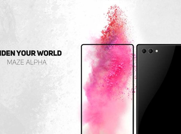 Das Maze Alpha soll ein Full Vision-Display besitzen