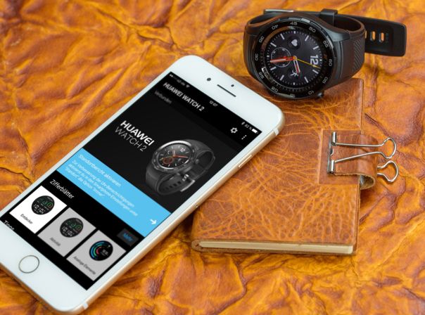 Huawei Watch 2 und iPhone 7 Plus