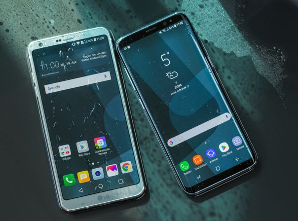 LG G6 vs Samsung Galaxy S8