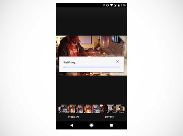 Google Fotos kann nun Videos stabilisieren