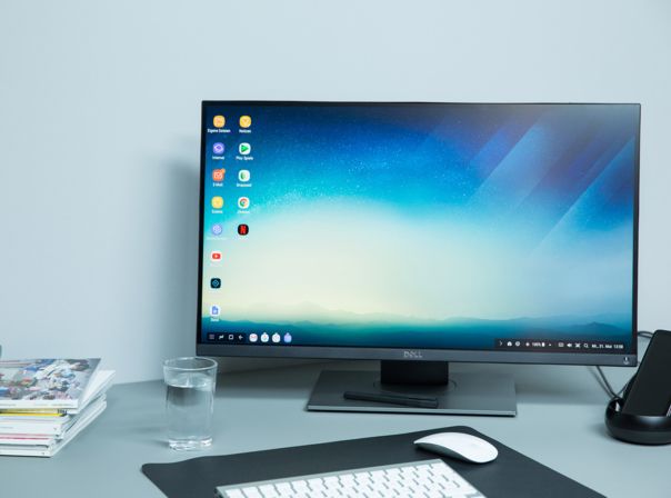 Dex Station Galaxy S8, Docking Station, Monitor, Bildschirm