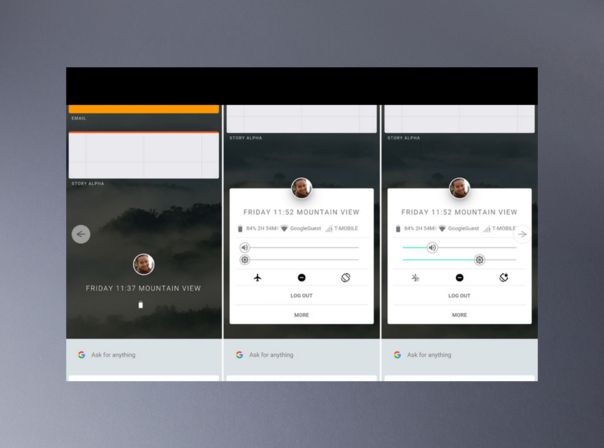 Google Fuchsia UI