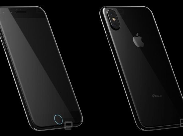 iPhone 8 Render based on cad leak Engadget