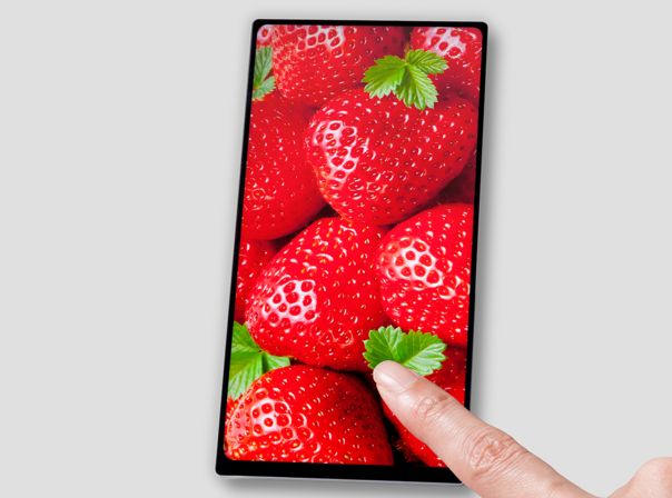 Xperia-Smartphone-Display ohne Rand