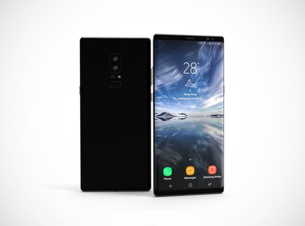 Samsung Galaxy Note 8 Konzept