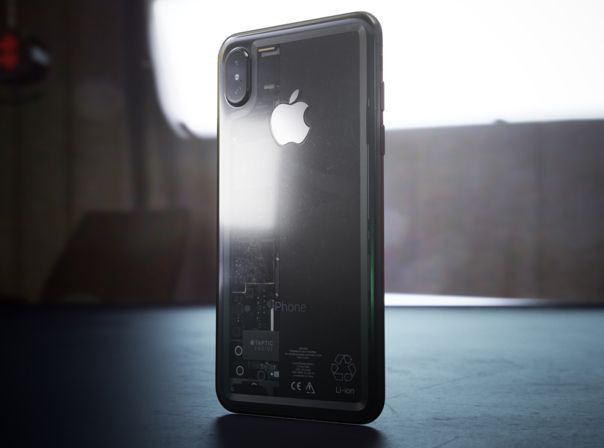 iPhone 8 transparent