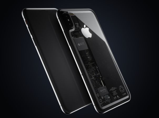 iPhone 8 transparent