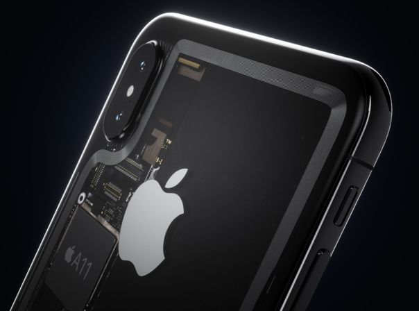 iPhone 8 transparent