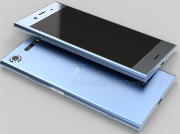 Das Xperia XZ1 besitzt offenbar das gewohnt kantige Sony-Design