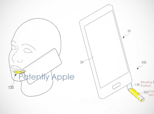 Das Samsung-Patent beschreibt auch eine Atem-Analyse