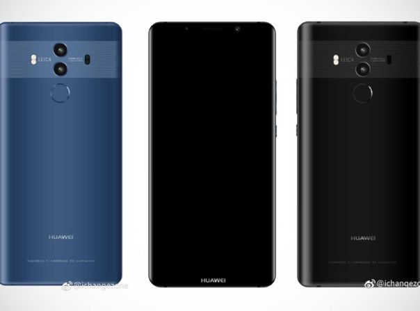 Das Huawei Mate 10 Pro erhält offenbar ein zweifarbiges Design