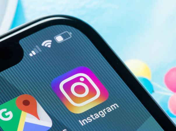 Instagram auf dem iPhone X