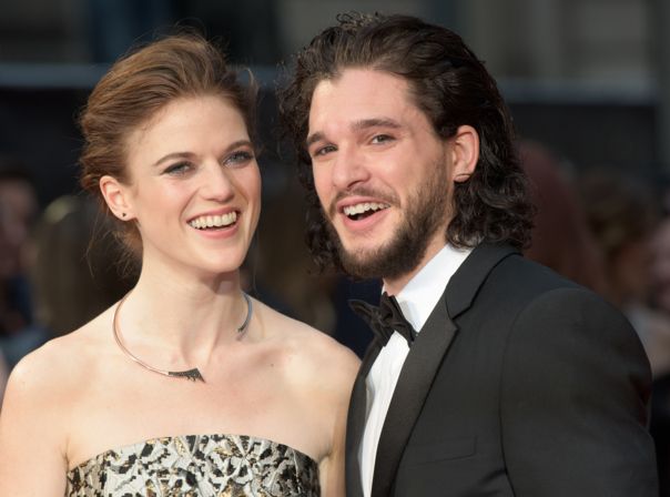 Rose Leslie Kit Harington Game of Thrones