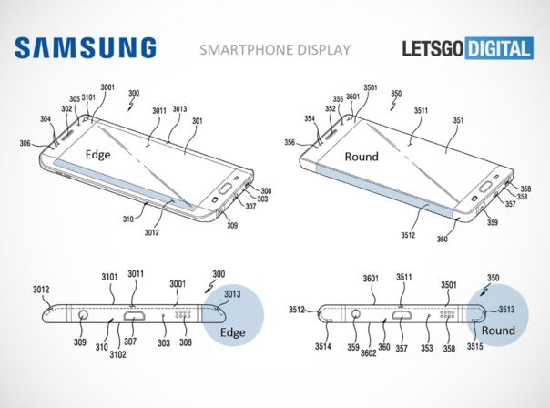 Samsung denkt offenbar über ein noch kurvigeres Smartphone-Display nach