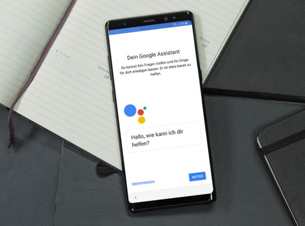 Samsung Galaxy Note 8 mit Google Assistant