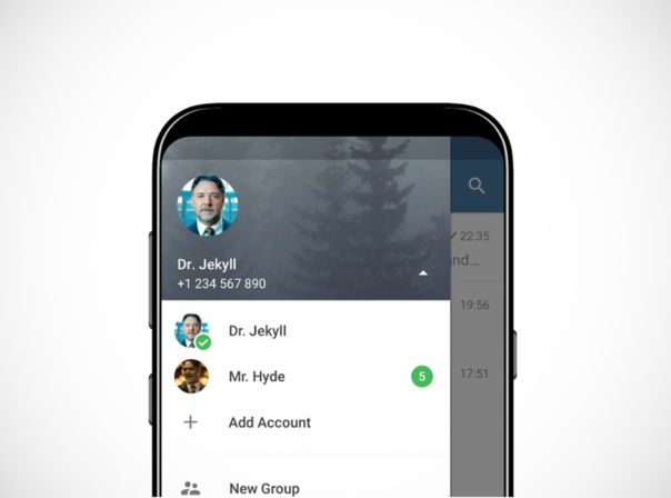 Telegram Multiple Accounts Android