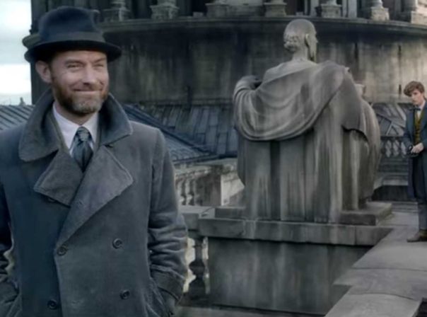 In "Phantastische Tierwesen 2" ist auch Jude Law als Dumbledore zu sehen