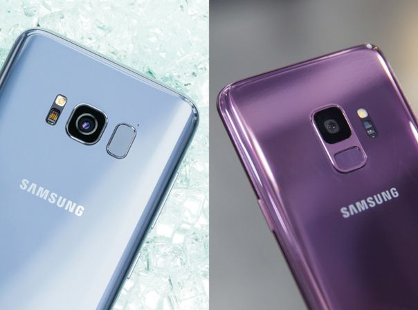 Samsung Galaxy S8 vs S9 Vergleich