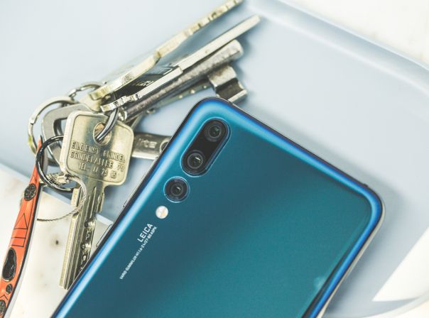 Rückseite und Kamera des Huawei P20 Pro