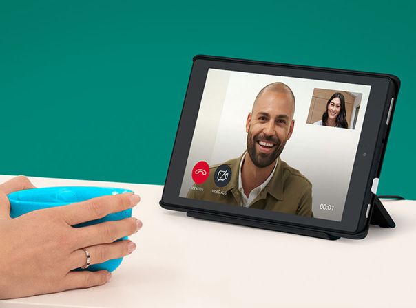 Videochat mit dem Amazon Fire HD 8.