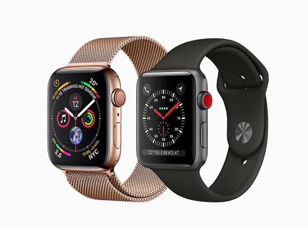 Apple Watch Series 3, Series 4